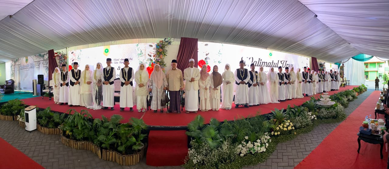 Khidmat, Walimatul Ursy 14 Pasangan Santri Nuris Dihadiri Rais Aam