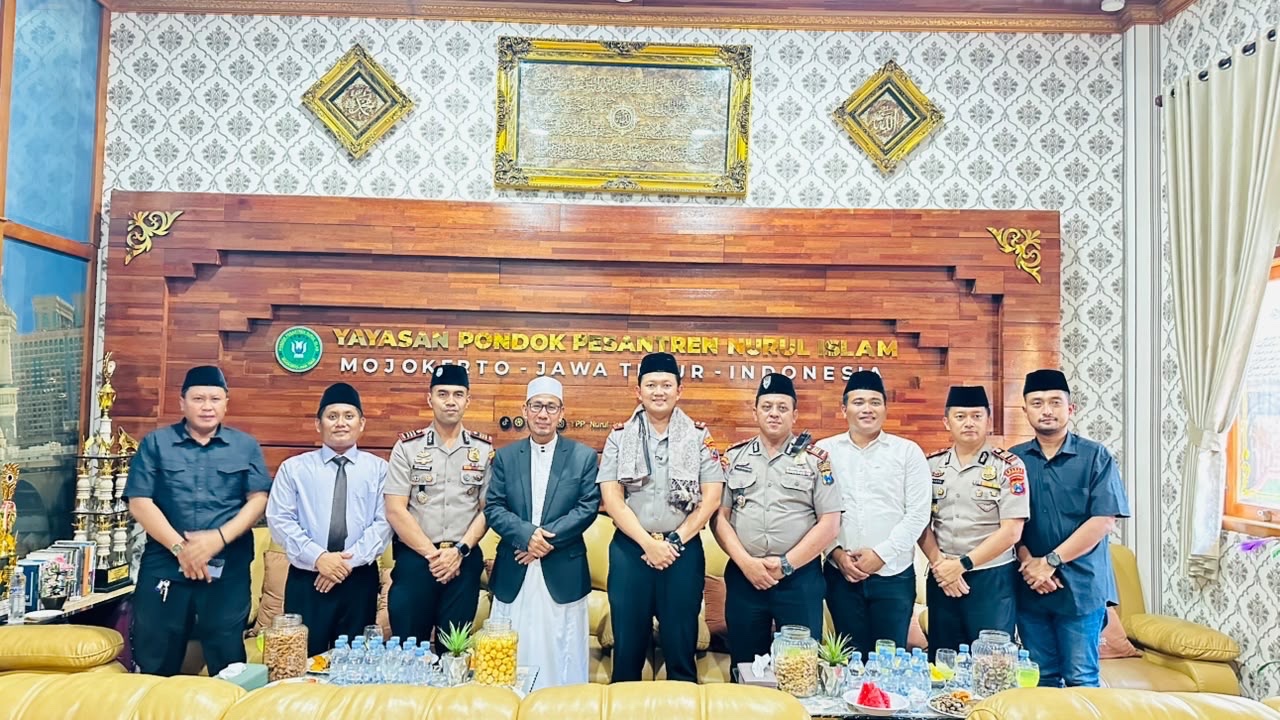 Sambut Kunjungan Kapolres Mojokerto, Abah Yai Tegaskan Pentingnya Sinergi Keumatan